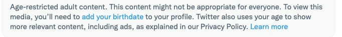 oh my god twitter doesn’t include alt text from images in their API